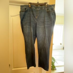 22w CROFT & BARREL PULL ON JEANS GREAT CONDITION WORN MAYBE TWICE